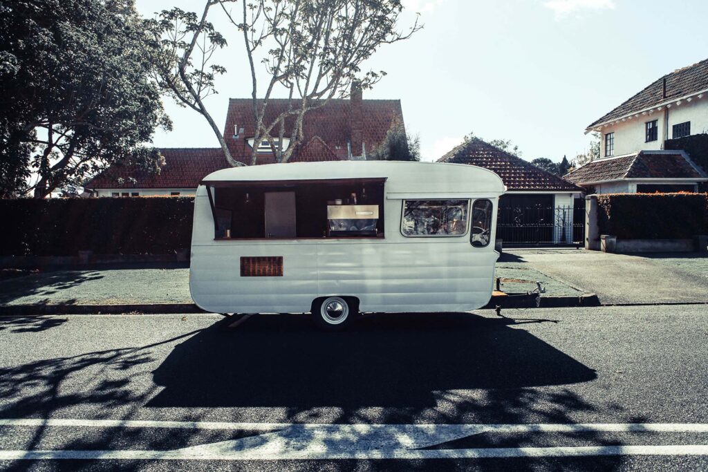 Vintage Mobile Coffee Caravan Zephyr 1972